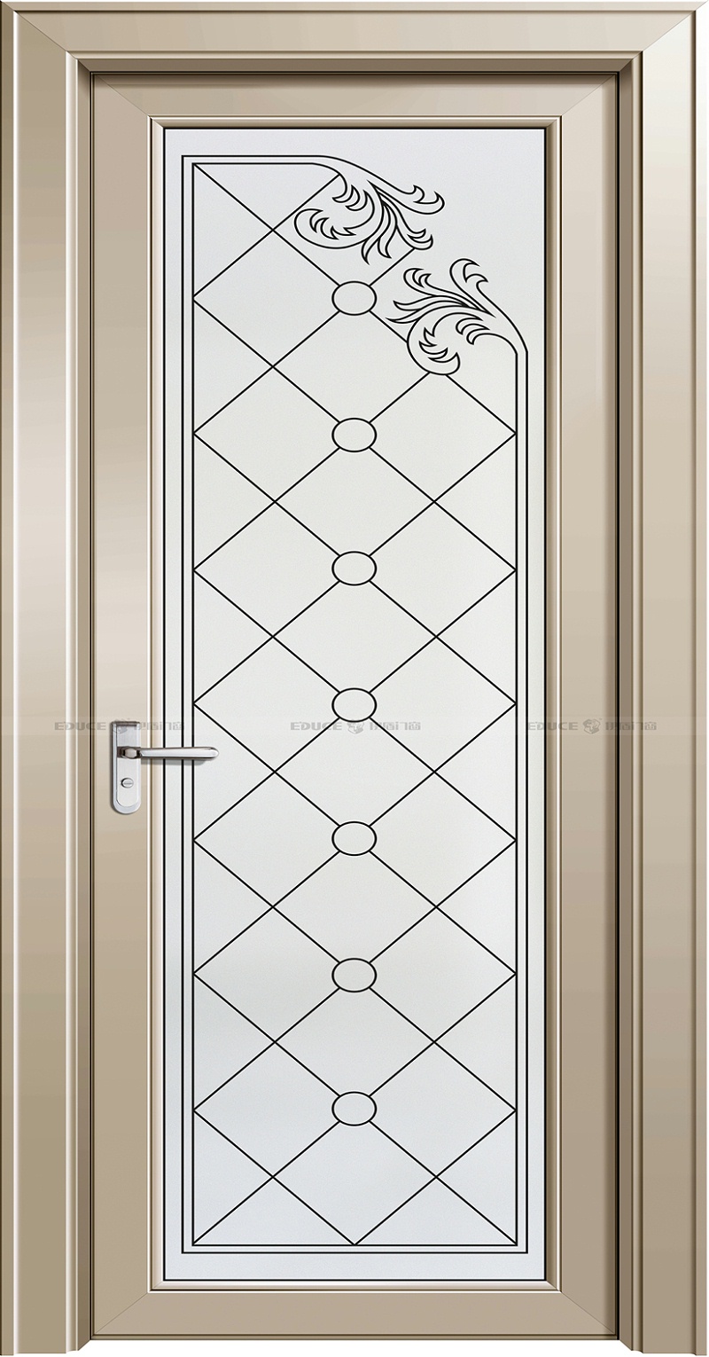 侯爵平開門 瓷泳灰